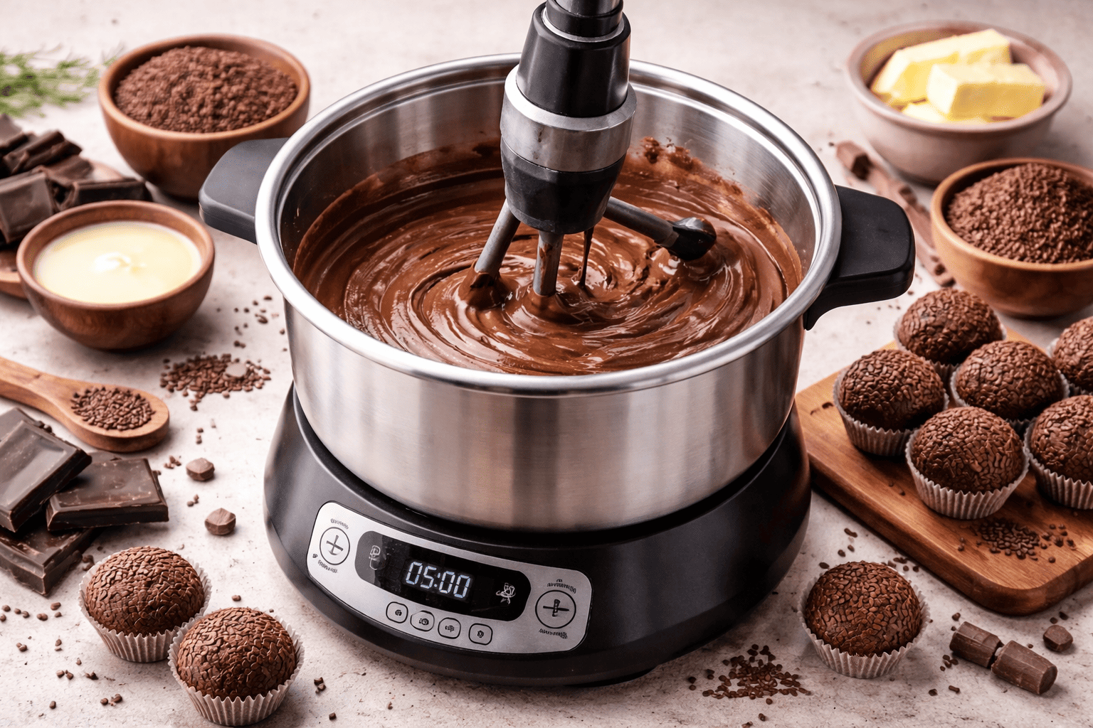 Qual a melhor panela mexedora de doce em 2026?