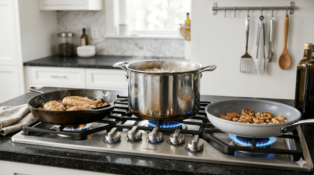 panela para fogão a gás