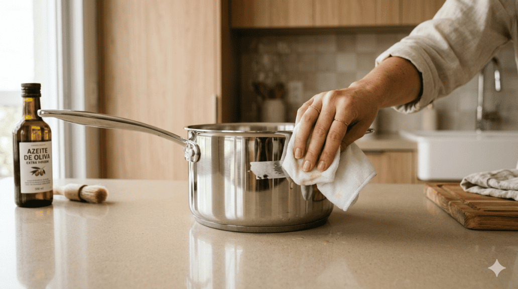 Como tirar adesivo de panela sem danificar o inox